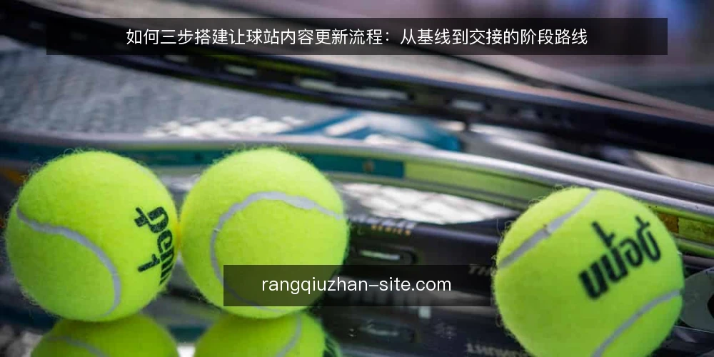如何三步搭建让球站内容更新流程:从基线到交接的阶段路线 — 先摸清现状:让球站内容更新的基线盘点 配图